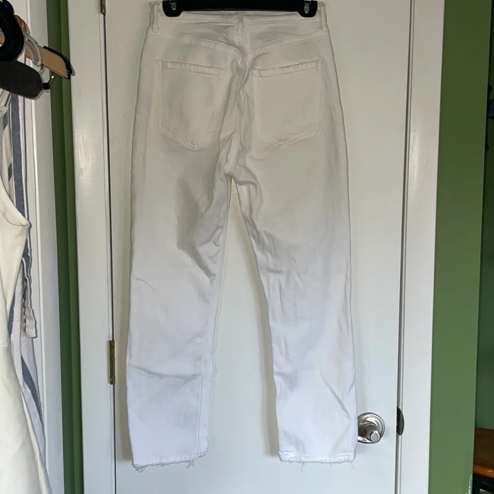 Agolde White Denim Jeans
